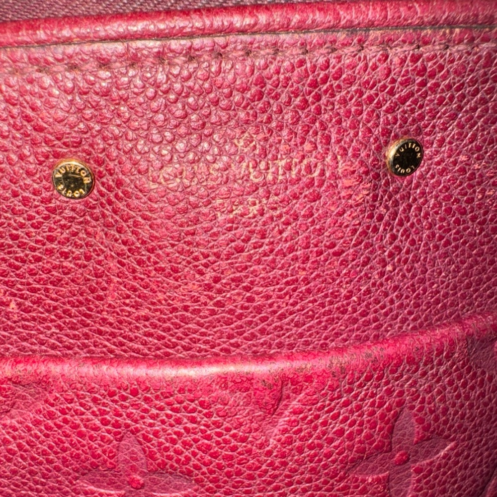 Louis Vuitton Speedy Bandoulière 25 Leather Empriente unbranded Strap & dust Bag - Picture 10 of 17